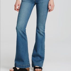 Free People Flare Jeans Stevie Wash